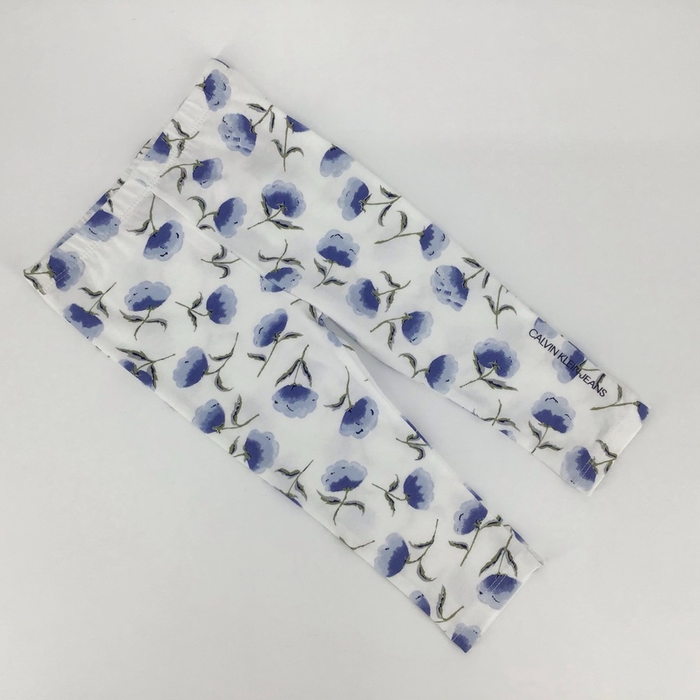 Calvin Klein Jeans Baby Girl Floral Leggings, 18M